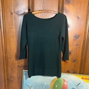 41 Hawthorn Forest Green Cashmere Sweater